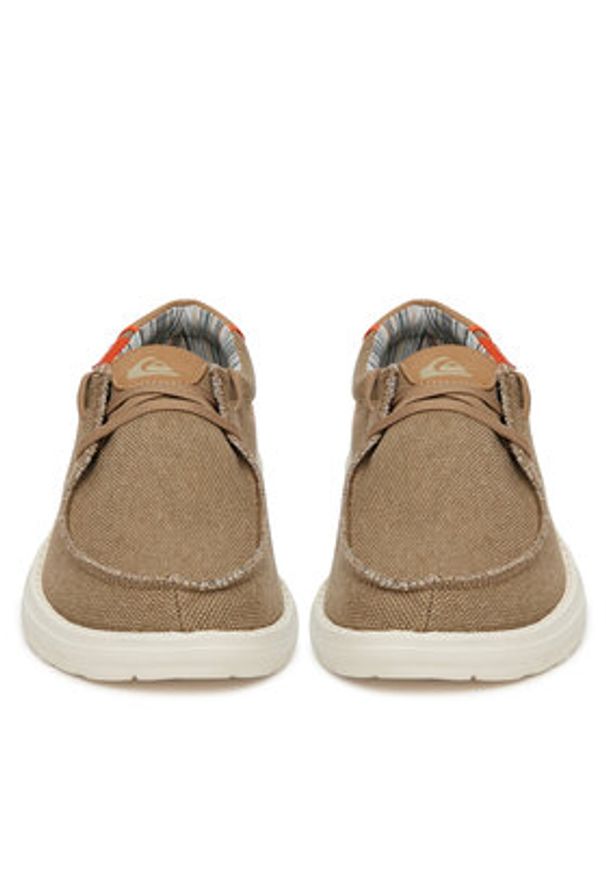 Quiksilver Półbuty WADE-02 Beżowy. Kolor: beżowy. Materiał: materiał