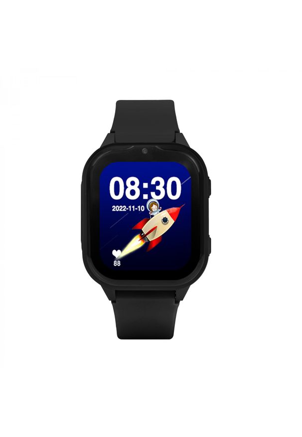 GARETT - Garett Kids Sun Ultra 4G czarny. Rodzaj zegarka: smartwatch. Kolor: czarny