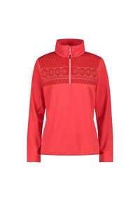 Golf damska turystyczne CMP 34J4166. Okazja: na co dzień. Typ kołnierza: golf. Kolor: czerwony. Styl: casual, sportowy. Sport: golf #1