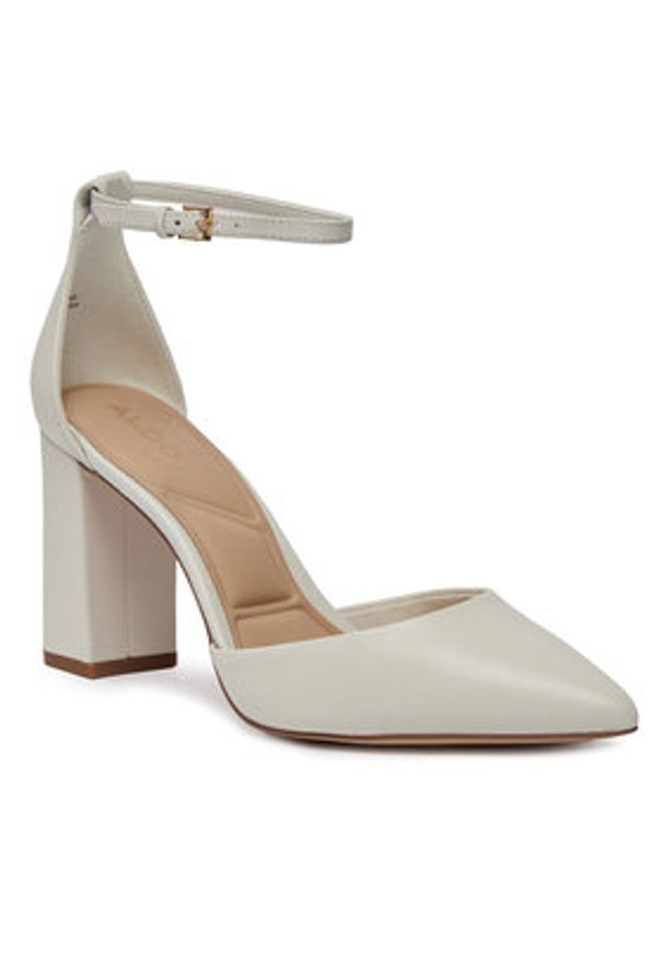 Aldo Półbuty Faith 13706568 Biały. Kolor: biały. Materiał: skóra