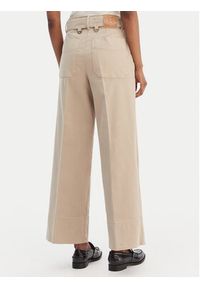 Marella Spodnie materiałowe Nicchia 2613131074 Beżowy Regular Fit. Kolor: beżowy. Materiał: bawełna #4