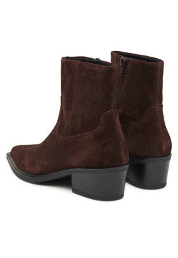 Vagabond Shoemakers Botki Kelsey 5810-140-31 Brązowy. Kolor: brązowy. Materiał: zamsz, skóra