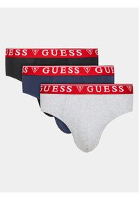 Guess Komplet 3 par slipów U97G00 K6YW1 Kolorowy. Materiał: bawełna. Wzór: kolorowy