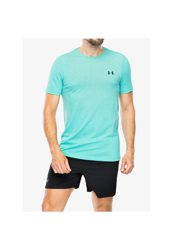 Koszulka treningowa męska Under Armour Vanish Seamless SS. Kolor: zielony. Sport: fitness