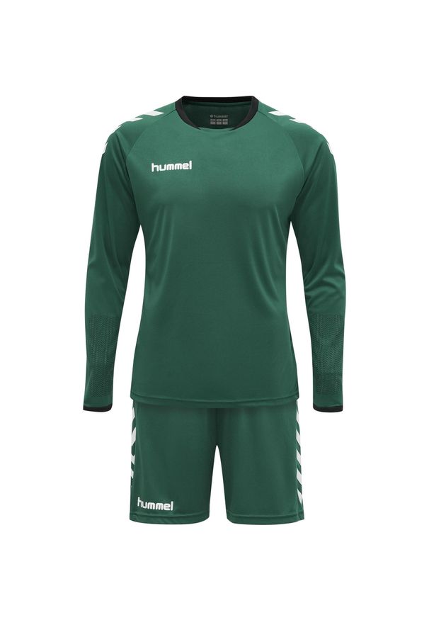Strój bramkarski męski Hummel hml CORE. Kolor: biały, wielokolorowy, zielony. Sport: fitness, piłka nożna