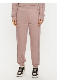 Calvin Klein Underwear Spodnie dresowe Jogger 000QS7286E Beżowy Regular Fit. Kolor: beżowy. Materiał: bawełna