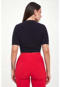 Elisabetta Franchi - Sweter damski cropped ELISABETTA FRANCHI #2