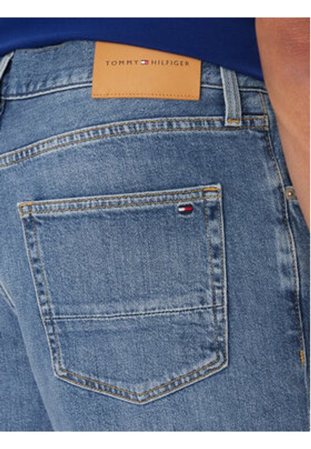 TOMMY HILFIGER - Tommy Hilfiger Jeansy Harlem MW0MW38815 Niebieski Tapered Fit. Kolor: niebieski