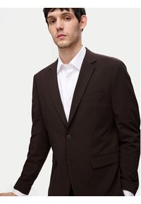 Selected Homme Koszula 16092939 Biały Slim Fit. Kolor: biały. Materiał: syntetyk #4