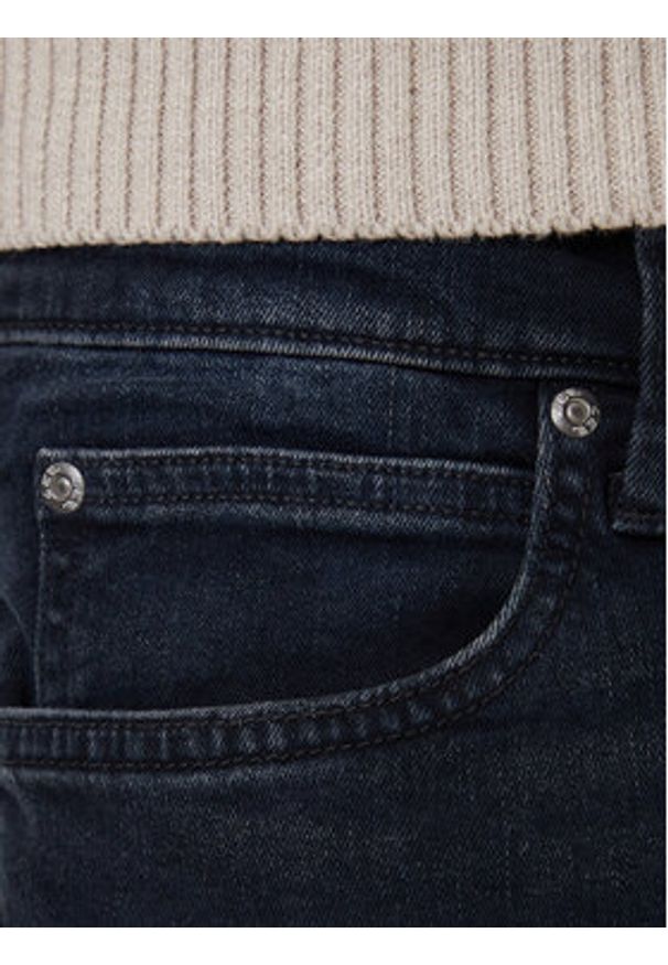 Lee Jeansy West 112373386 Czarny Straight Fit. Kolor: czarny