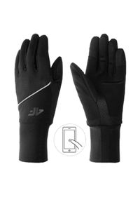 4f - Rękawice uniseks 4F. Kolor: czarny #1