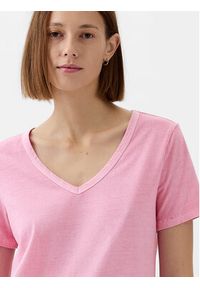 GAP - Gap T-Shirt 740140-67 Różowy Regular Fit. Kolor: różowy. Materiał: bawełna #4
