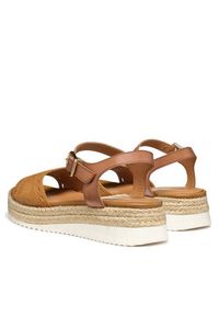 Geox Espadryle D Eolie D55SRB 02243 C6001 Brązowy. Kolor: brązowy. Materiał: zamsz, skóra #5