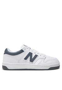 New Balance Sneakersy BB480LWE Biały. Kolor: biały. Materiał: skóra #1