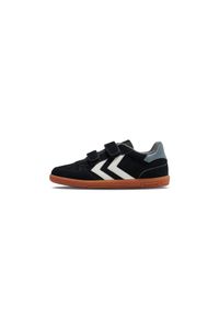Sneakersy dla dzieci Hummel Victory Suede II. Okazja: na co dzień. Kolor: wielokolorowy, szary, brązowy
