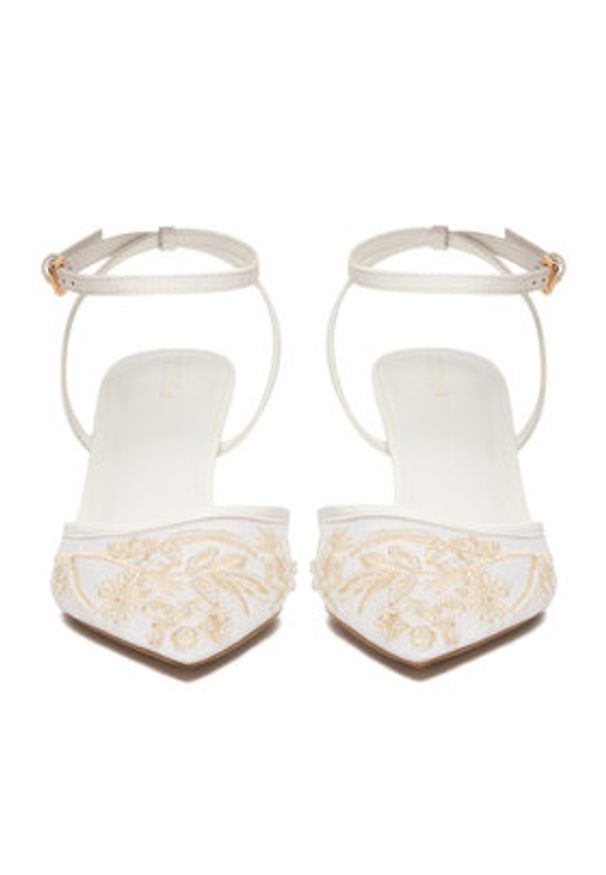 DeeZee Czółenka CEO-CD25-09-3 Biały. Kolor: biały. Materiał: materiał