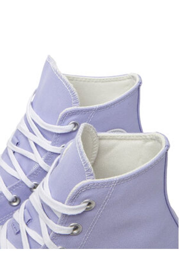 Converse Trampki Chuck Taylor All Star Lift Double Stack A15206C Fioletowy. Kolor: fioletowy. Materiał: materiał