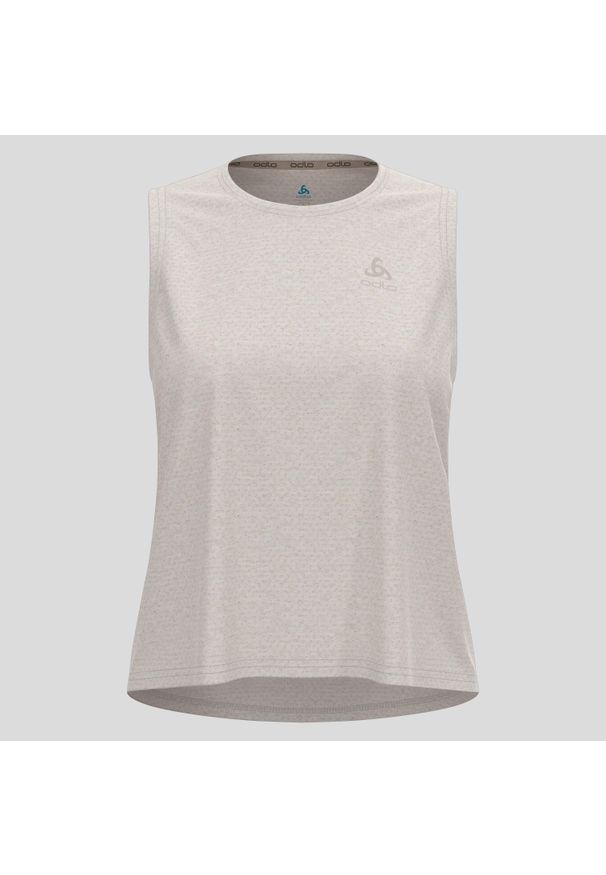 Koszulka tech. damska bez rękawów Odlo Tank crew neck ACTIVE 365 LINENCOOL. Kolor: żółty. Długość rękawa: bez rękawów