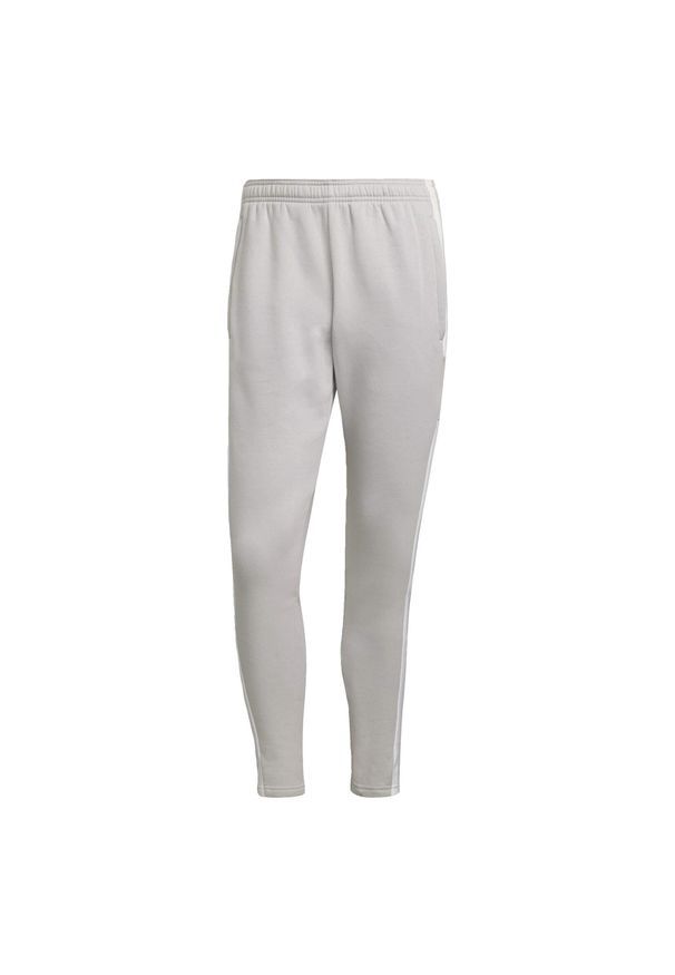 Spodnie do piłki nożnej męskie Adidas Squadra 21 Sweat Pants. Kolor: szary. Materiał: dresówka. Sport: fitness