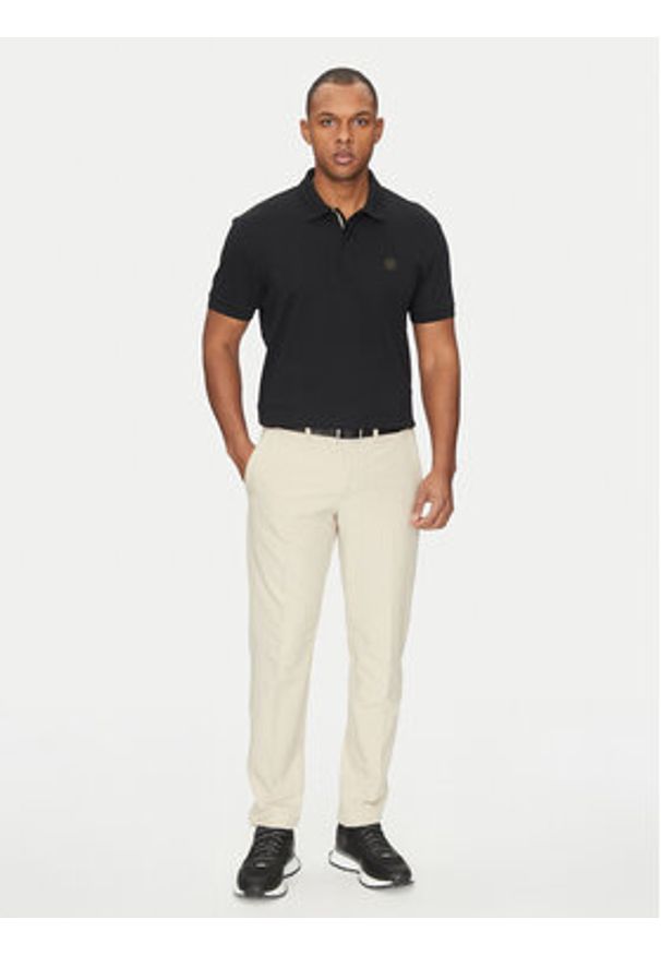 BOSS Polo Paddy TL 50533273 Czarny Regular Fit. Typ kołnierza: polo. Kolor: czarny. Materiał: bawełna
