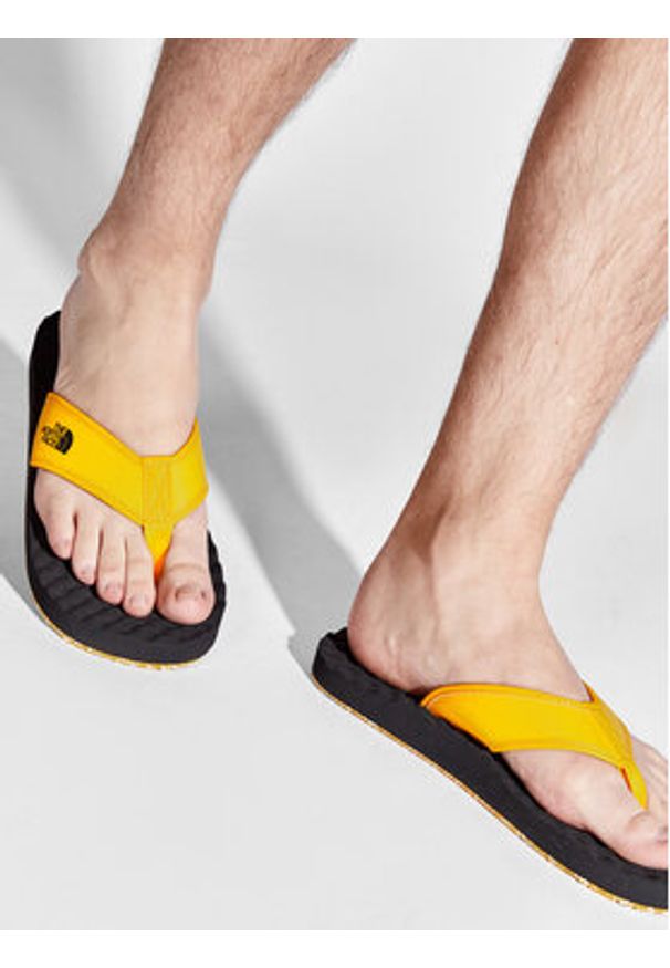 The North Face Japonki Basecamp Flpflp II NF0A47AAZU31 Żółty. Kolor: żółty. Materiał: materiał