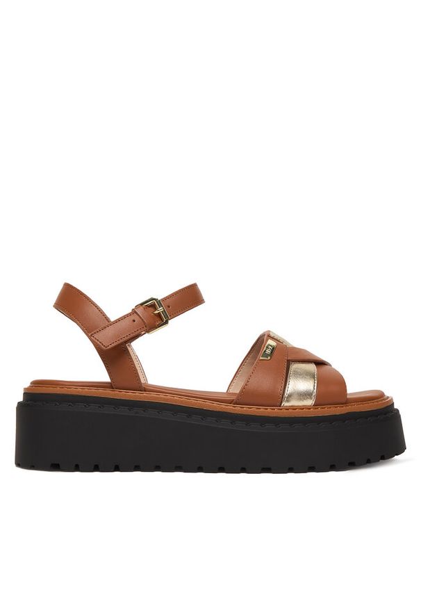 Sandały Liu Jo. Kolor: brązowy