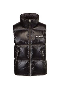 Mackage - Kamizelka MACKAGE KANE. Materiał: nylon, skóra, satyna. Wzór: aplikacja. Styl: klasyczny #1