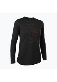 Koszulka rowerowa damska Fox Racing Ranger Dr. Kolor: czarny. Sport: kolarstwo #1