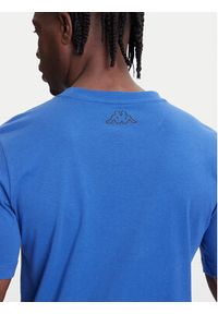 Kappa T-Shirt 351U8JW 741 Niebieski Regular Fit. Kolor: niebieski. Materiał: bawełna #4