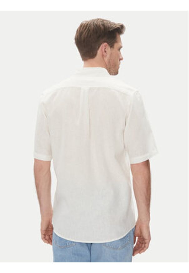 Wrangler Koszula 1 Pkt 112362728 Biały Regular Fit. Kolor: biały. Materiał: bawełna
