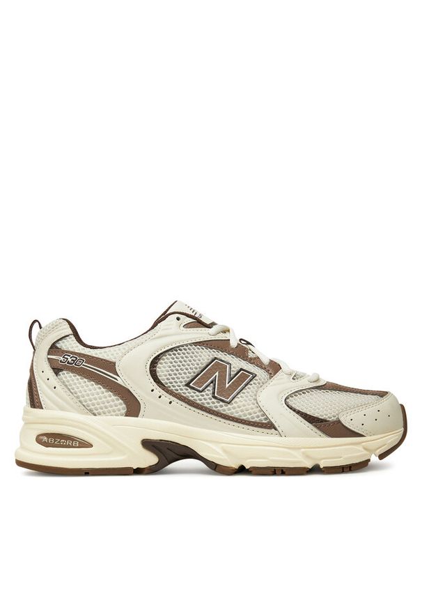 Sneakersy New Balance. Kolor: beżowy