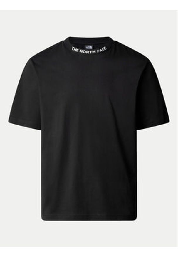 The North Face T-Shirt Zumu NF0A87DD Czarny Regular Fit. Kolor: czarny. Materiał: bawełna