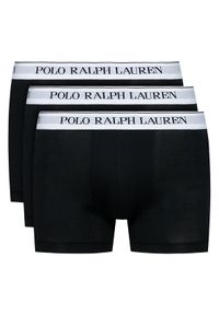 Polo Ralph Lauren Komplet 3 par bokserek 714830299008 Czarny. Kolor: czarny. Materiał: bawełna