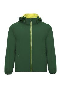 ROLY - Kurtka Soft Shell Dla Dorosłych Unisex Siberia. Kolor: zielony