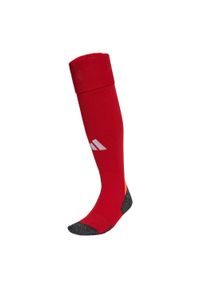 Adidas - Getry adi 24 AEROREADY Football Knee. Kolor: biały, czerwony, wielokolorowy. Materiał: materiał. Sport: piłka nożna