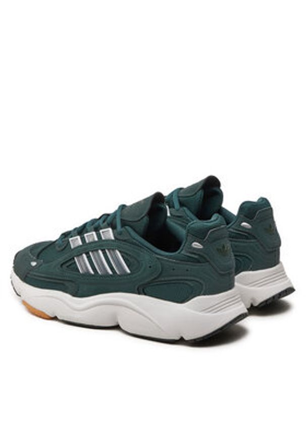 Adidas - adidas Sneakersy OZMILLEN IF9596 Zielony. Kolor: zielony. Materiał: materiał
