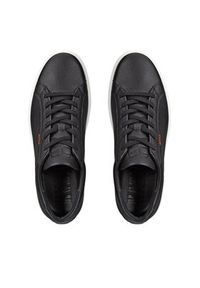 ecco - ECCO Sneakersy Soft 60 M 58240401001 Czarny. Kolor: czarny. Materiał: skóra