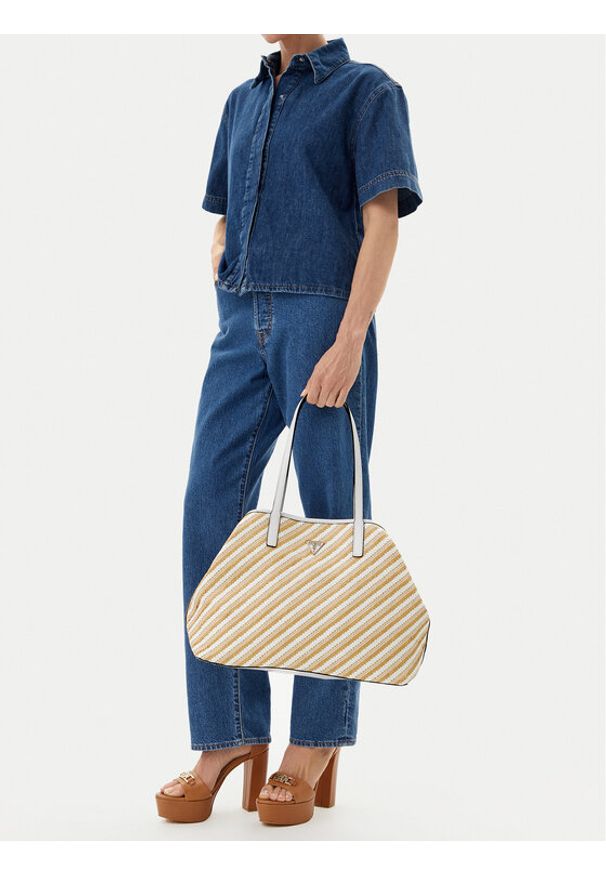 Guess Torebka HWWS93 18290 Beżowy. Kolor: beżowy