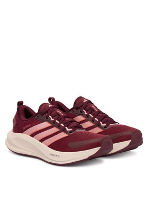 Adidas - adidas Buty do biegania Supernova Ease 2 W JQ1822 Bordowy. Kolor: czerwony. Materiał: materiał