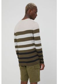 Only & Sons sweter bawełniany męski kolor szary lekki. Kolor: szary. Materiał: bawełna. Długość rękawa: długi rękaw. Długość: długie #5
