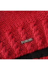 Zimowa czapka damska PaMaMi - Czerwony. Kolor: czerwony. Materiał: poliamid, akryl. Sezon: zima #3