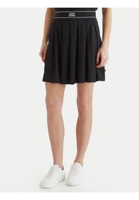 JOOP! Jeans Spódnica plisowana Taria 10100104 30100646 Czarny Regular Fit. Kolor: czarny. Materiał: syntetyk #1
