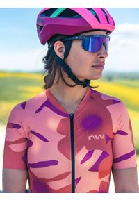 Koszulka rowerowa NORTHWAVE Blade Woman Jersey Short Sleeve. Kolor: różowy. Materiał: jersey