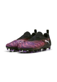 Puma - Buty piłkarskie dziecięce PUMA Future 8 Match LL FG/AG. Kolor: biały, czerwony, wielokolorowy, czarny. Sport: piłka nożna