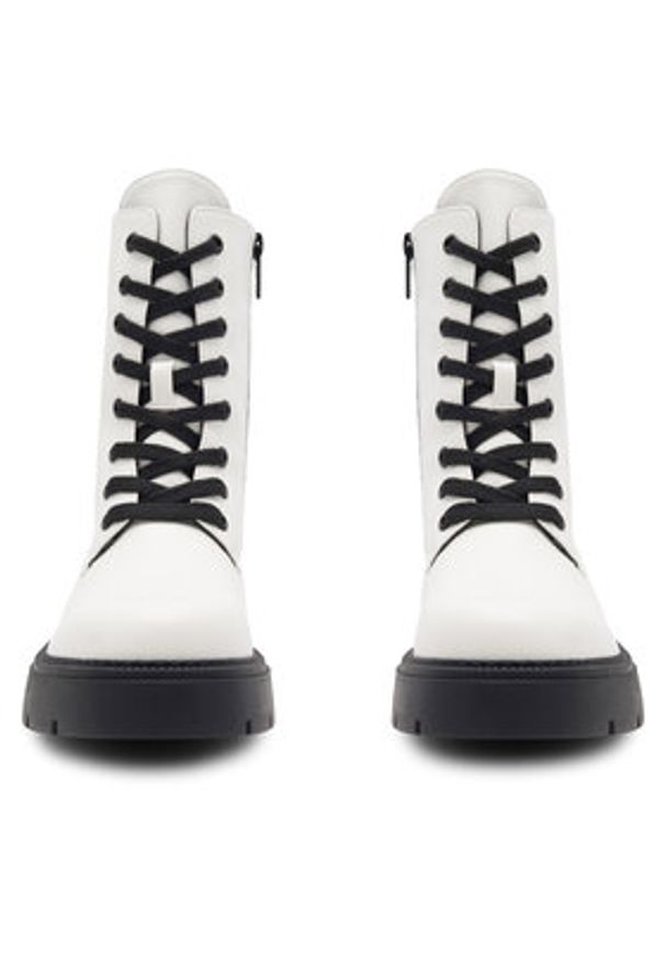 Jenny Fairy Trapery KARINE WS6167-03 Biały. Kolor: biały. Materiał: syntetyk