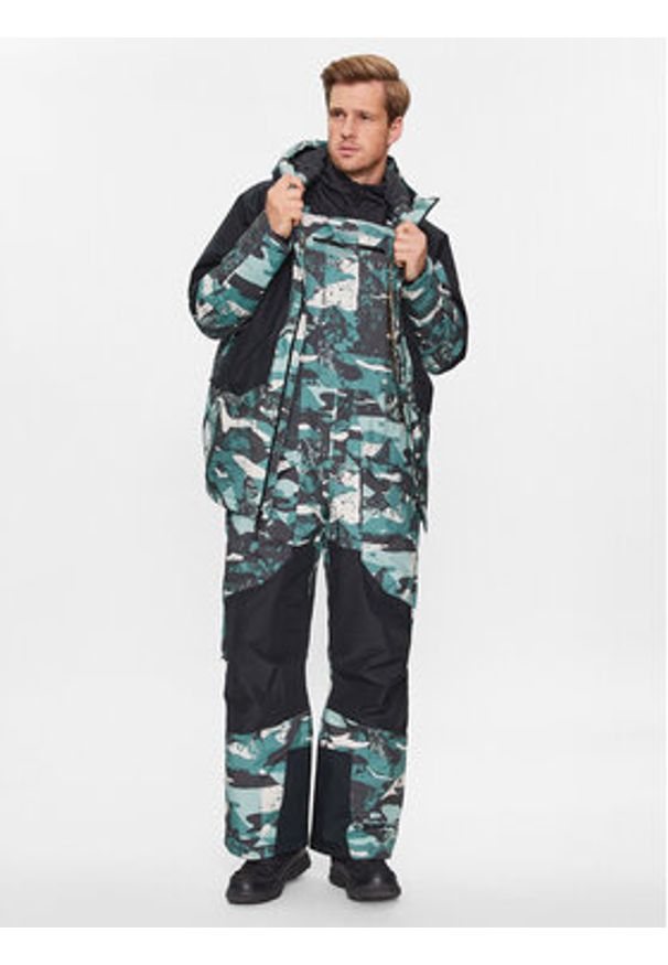columbia - Columbia Spodnie outdoor Highland Summit™ Bib Zielony Regular Fit. Kolor: zielony. Materiał: syntetyk. Sport: outdoor