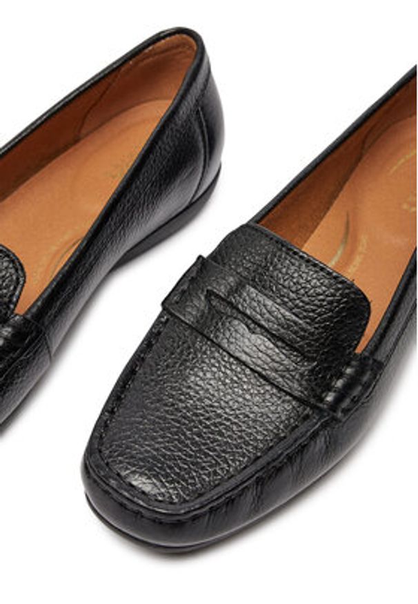 Geox Mokasyny D Annytah Moc D46BMA 00046 C9999 Czarny. Kolor: czarny. Materiał: skóra