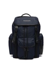 Premiata Plecak Booker Var 2138 Granatowy. Kolor: niebieski. Materiał: materiał #1