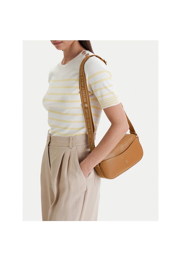 Torebka Beverly Hills Polo Club. Kolor: brązowy