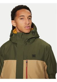 DC Shoes Kurtka snowboardowa Defiant ADYTJ03084 Zielony Standard Fit. Kolor: zielony. Materiał: syntetyk. Sport: snowboard #6